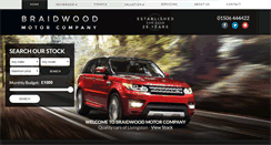Desktop Screenshot of braidwoodmotors.com